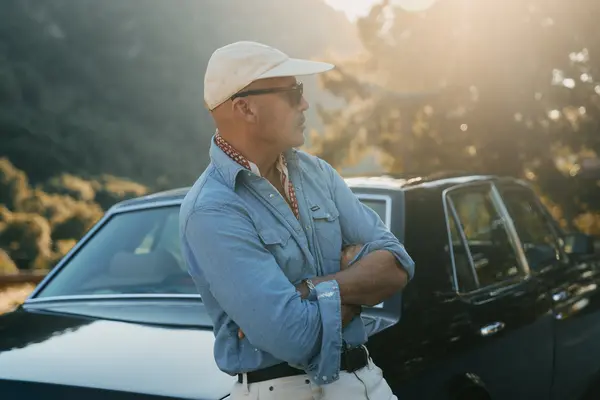 Billy Zane for Bentley, photograph by Paul Calver