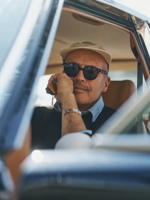 Billy Zane for Bentley, photograph by Paul Calver
