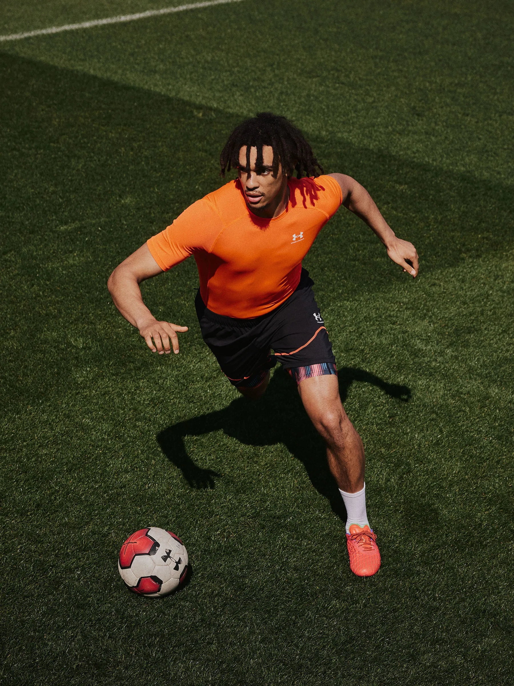 Under Armour — Trent Alexander-Arnold, photograph by Paul Calver