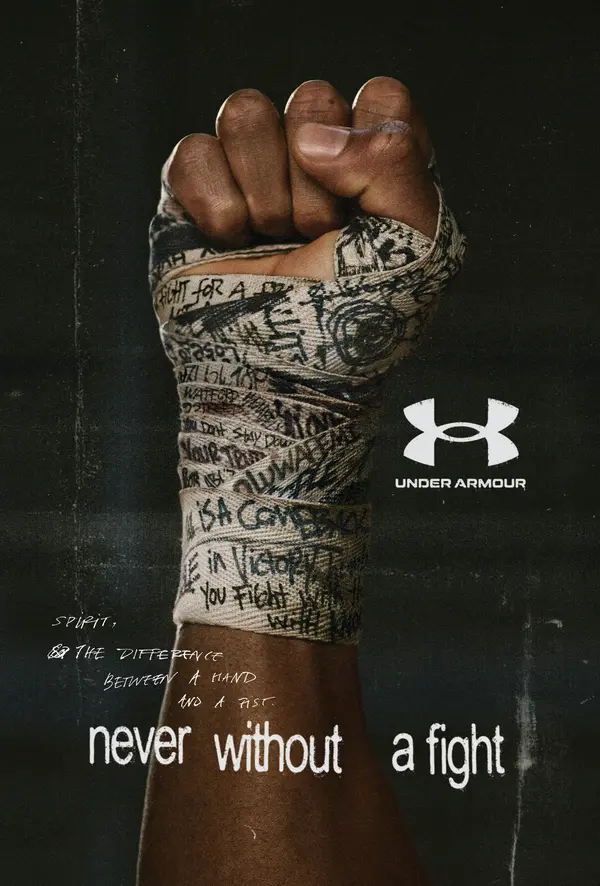Under Armour x Anthony Joshua, photograph by Paul Calver
