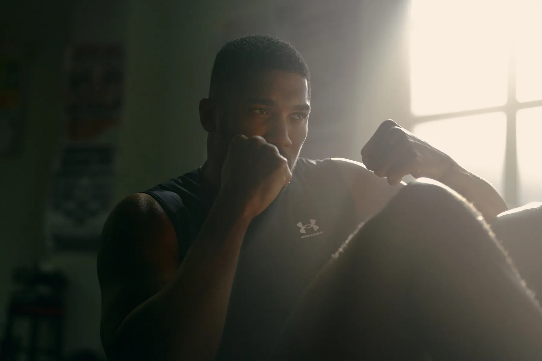 Under Armour x Anthony Joshua, photograph by Paul Calver