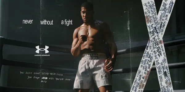 Under Armour x Anthony Joshua, photograph by Paul Calver